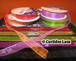 LAZO, "HILO DE ORGANZA", ROLLOS 20 MTS.